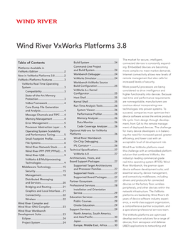 Wind River Vxworks Platforms 3.8