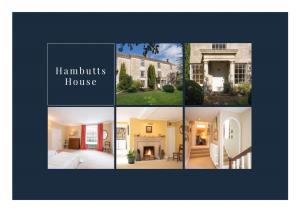 Hambutts House, Painswick, GL6 6UP Kitchen/ Breakfast Room • Utilty • 7 Bedrooms • 3 Bathrooms Dressing Room • Cellar • Garage • Off-Road Parking