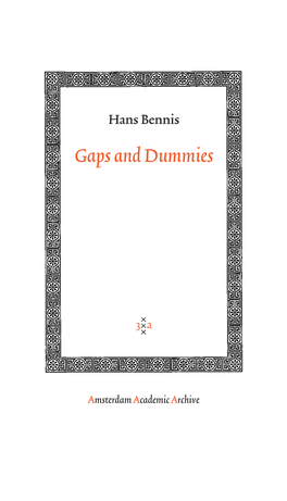 Gaps and Dummies