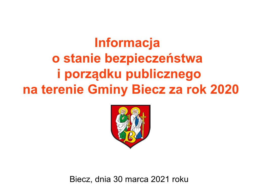 Największe Zagrożenia Dla Gminy Biecz