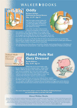 Oddly Naked Mole Rat Gets Dressed