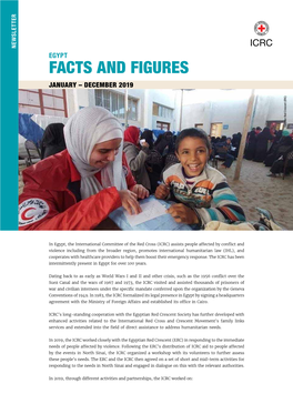 FACTS and FIGURES JANUARY – DECEMBER 2019 Egyptian Red Crescent (ERC)