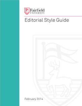 Editorial Style Guide