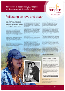 Reflecting on Love and Death