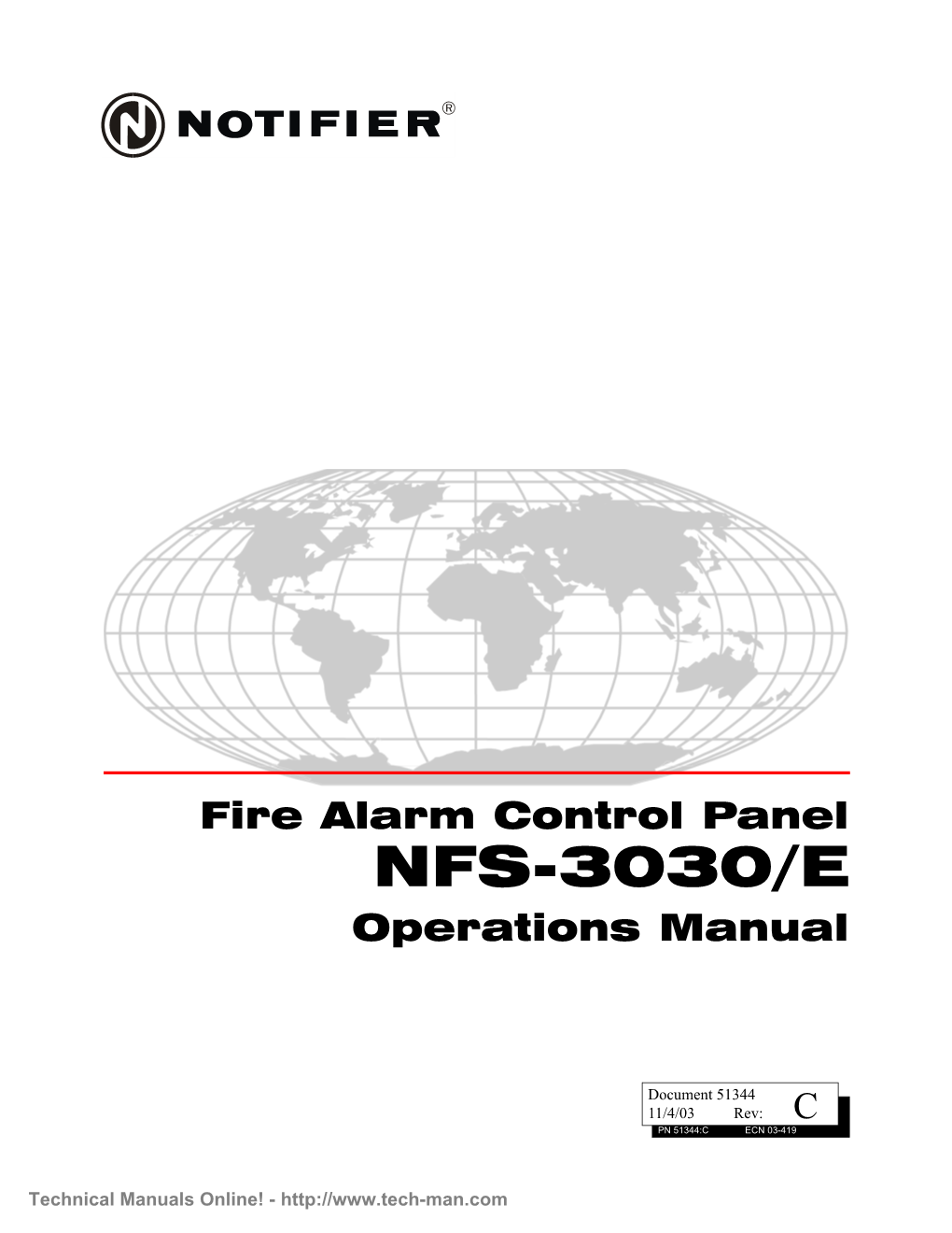 NFS-3030/E Operations Manual