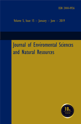 Journal of Enviromental Sciences and Natural Resources ECORFAN-Spain