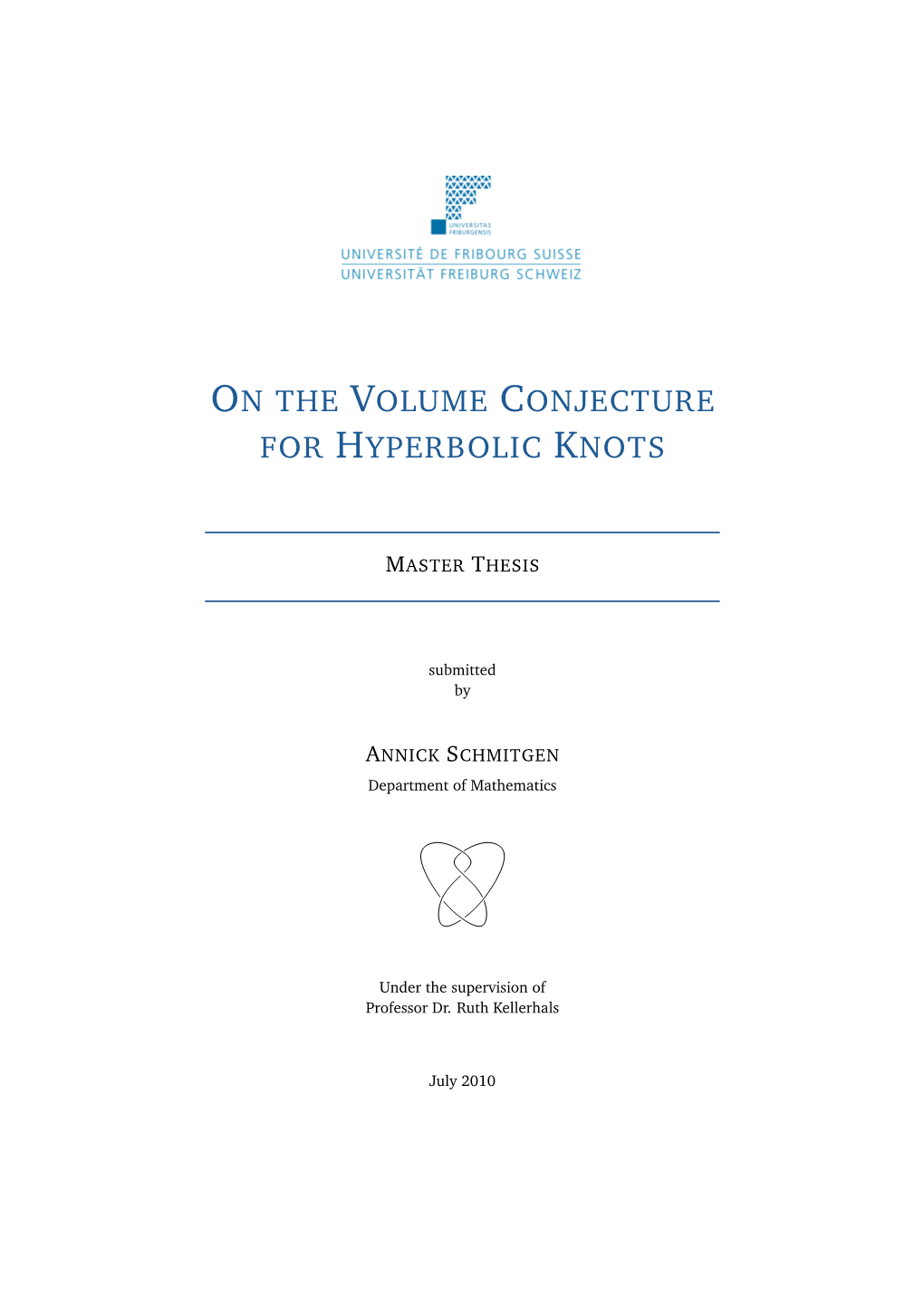 On the Volume Conjecture for Hyperbolic Knots