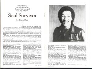 Soul Survivor by Steve Dale