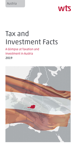 Tax and Investment Facts a Glimpse at Taxation and Investment in Austria 2019