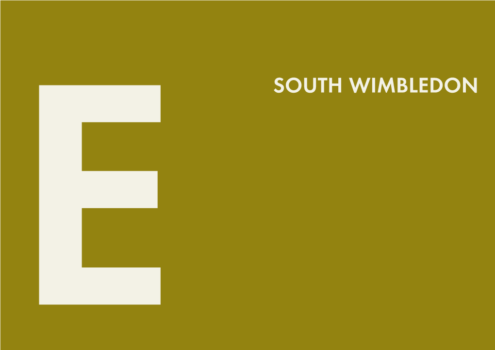 Chapter E: South Wimbledon