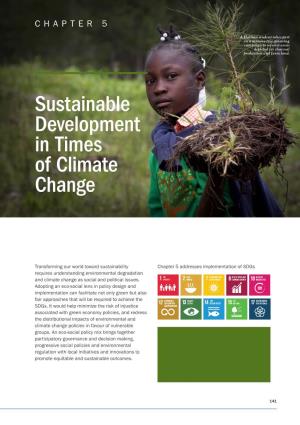 Sustainable Development in Times of Climate Change