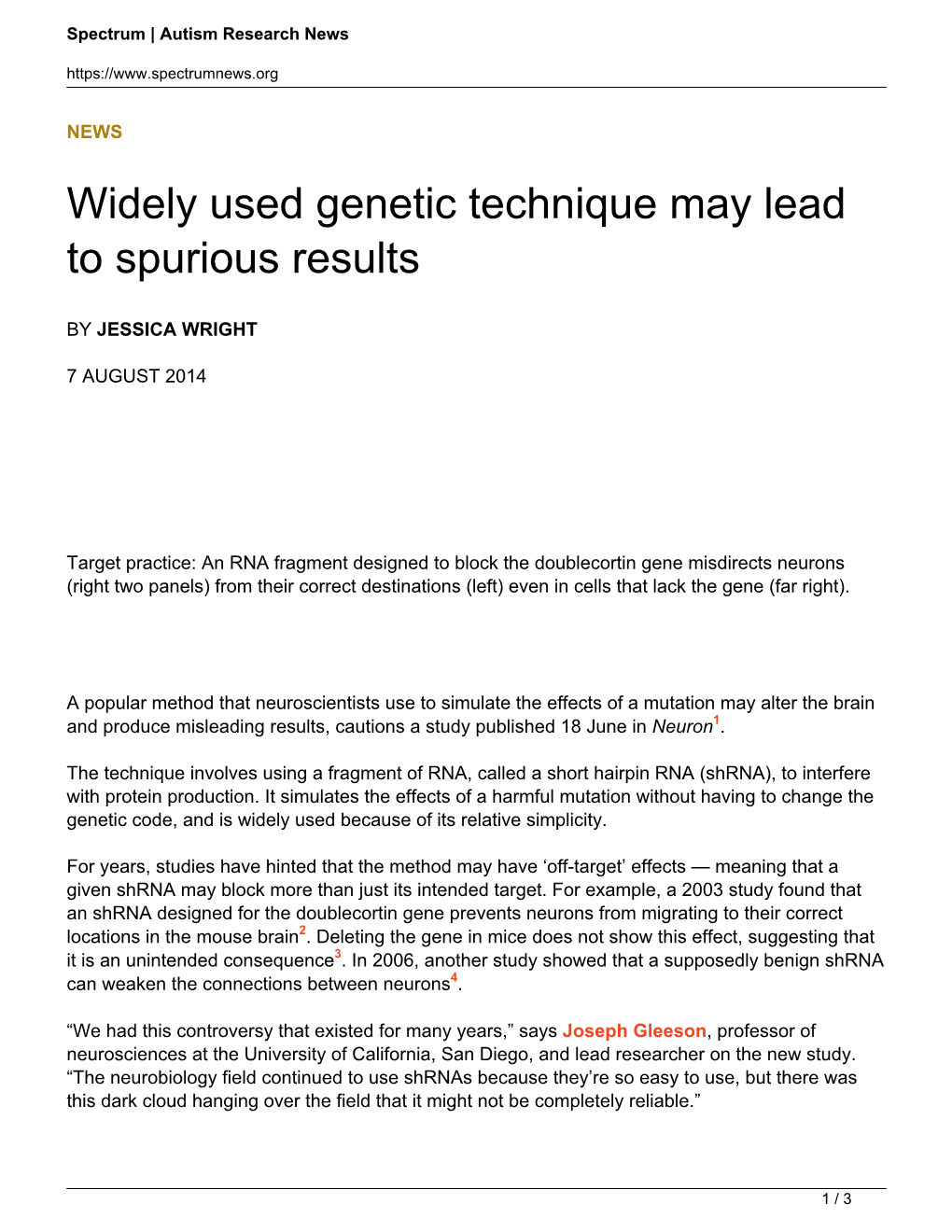 Widely Used Genetic Technique May Lead to Spurious Results