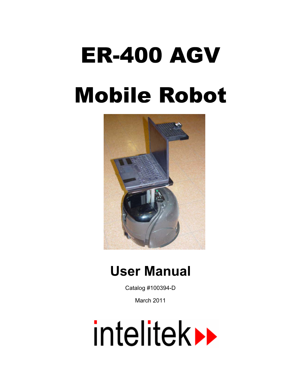 ER-400 AGV Mobile Robot