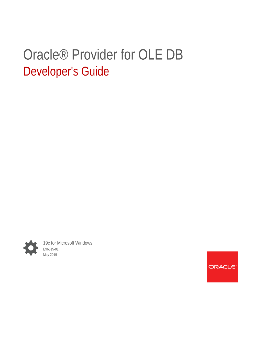 Oracle® Provider for OLE DB Developer's Guide