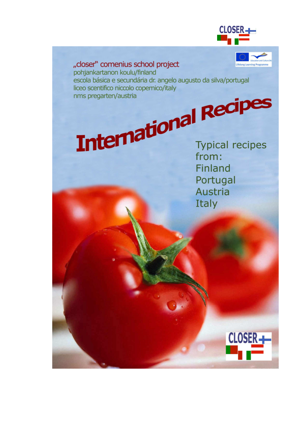 Recipe Book with Title