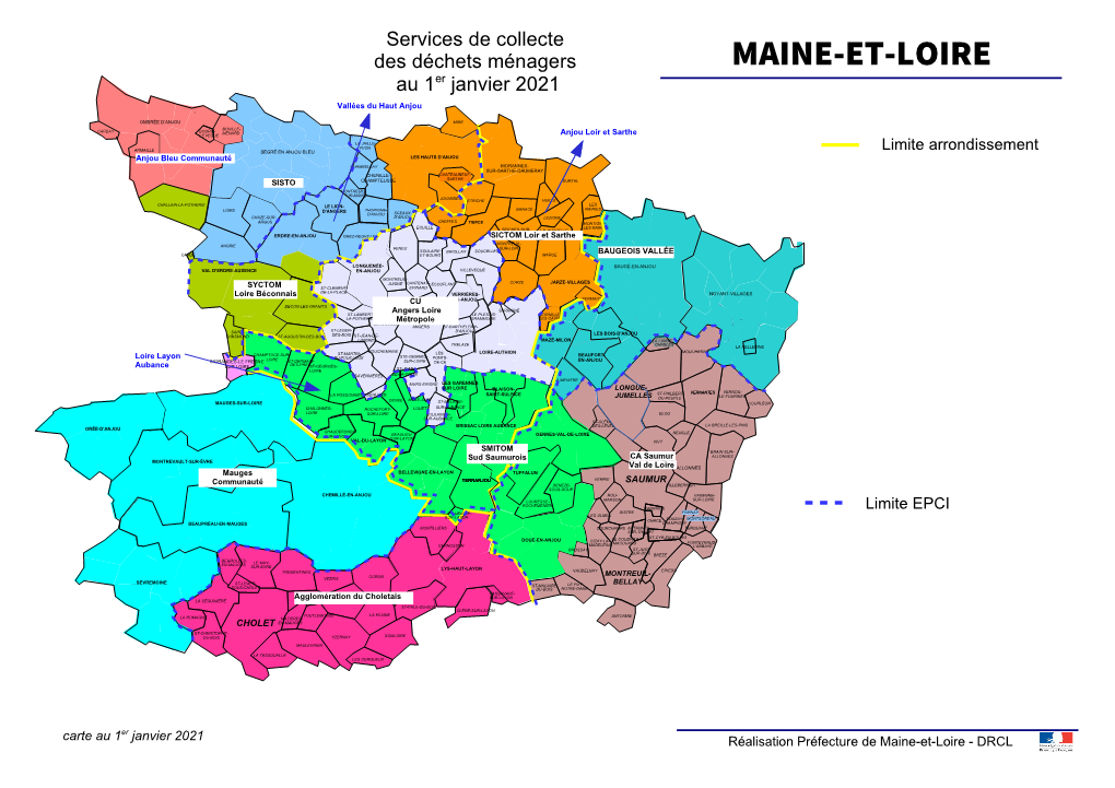 Carte De Collecte Des Ordures Ménagères En 2021