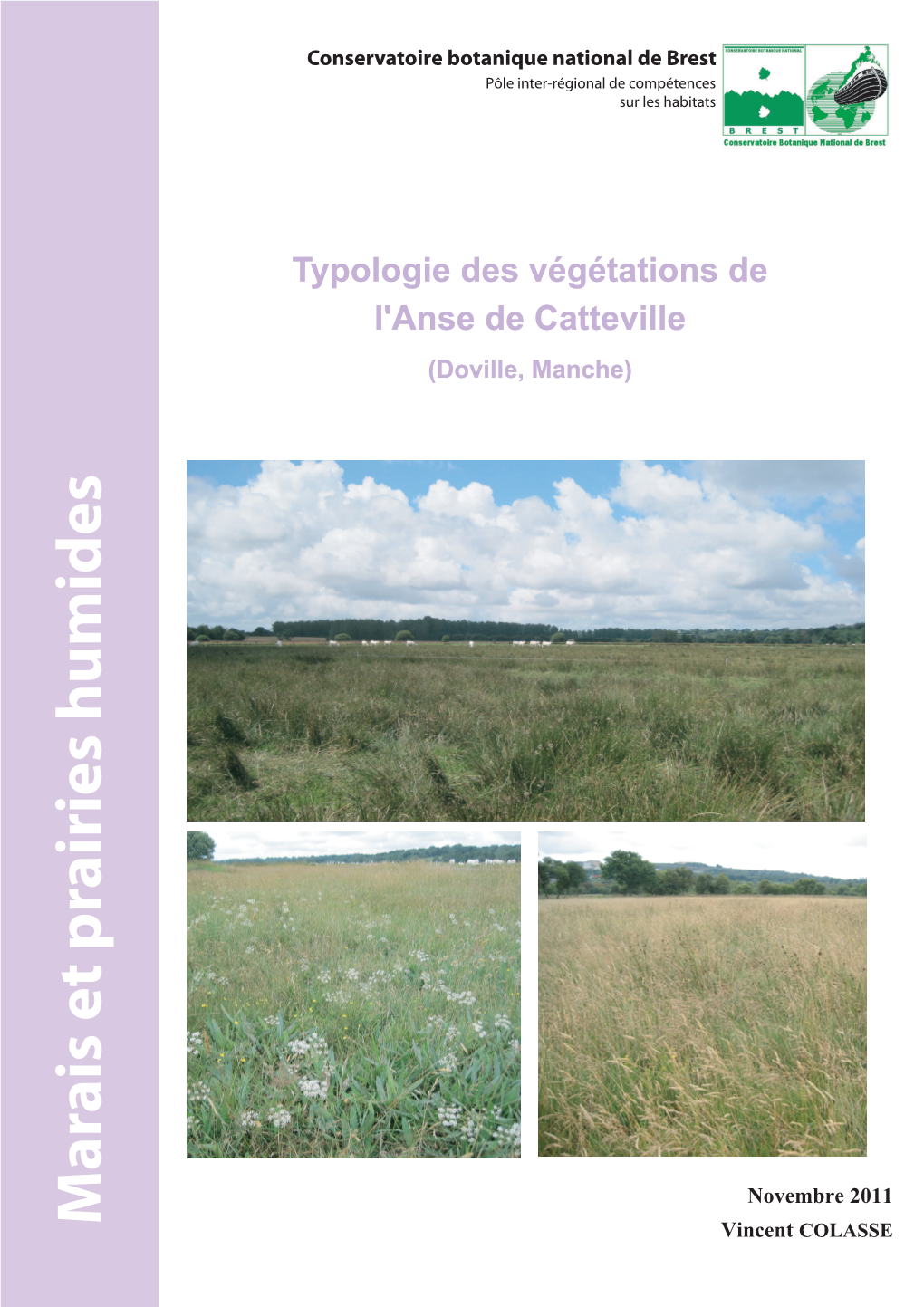 Typologie Des Végétations De L'anse De Catteville (Doville, Manche) S Humides S Rie Rai