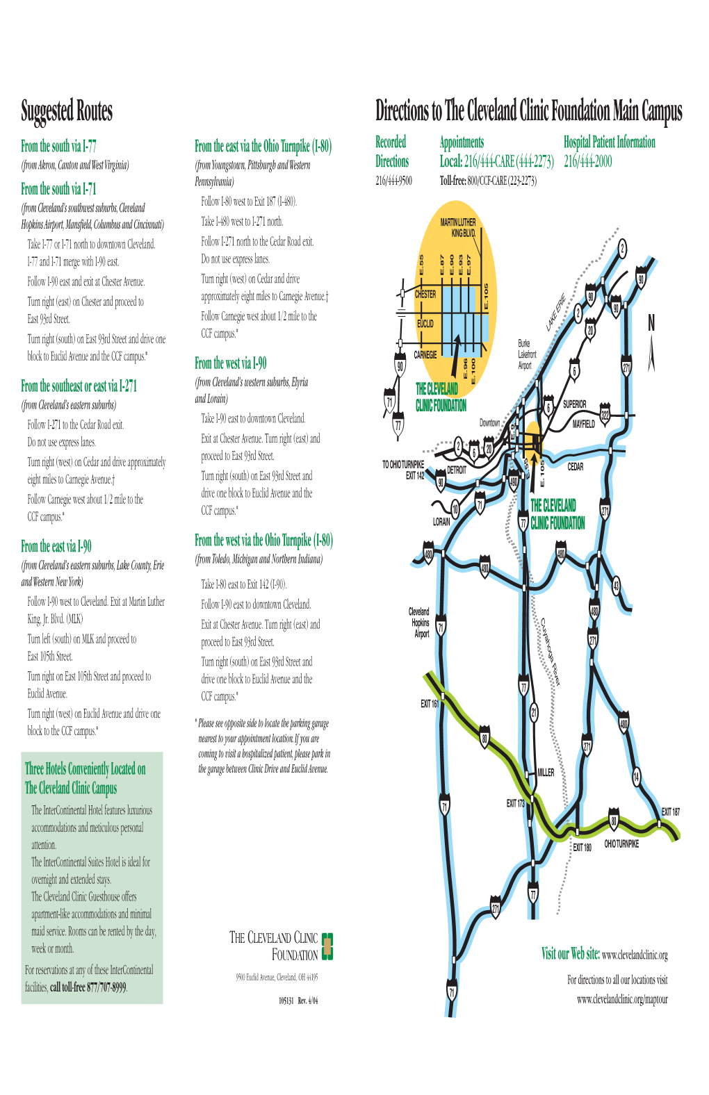 CAMPUS MAP INSERT 2004 Temp