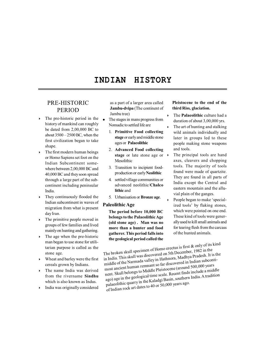 Indian History