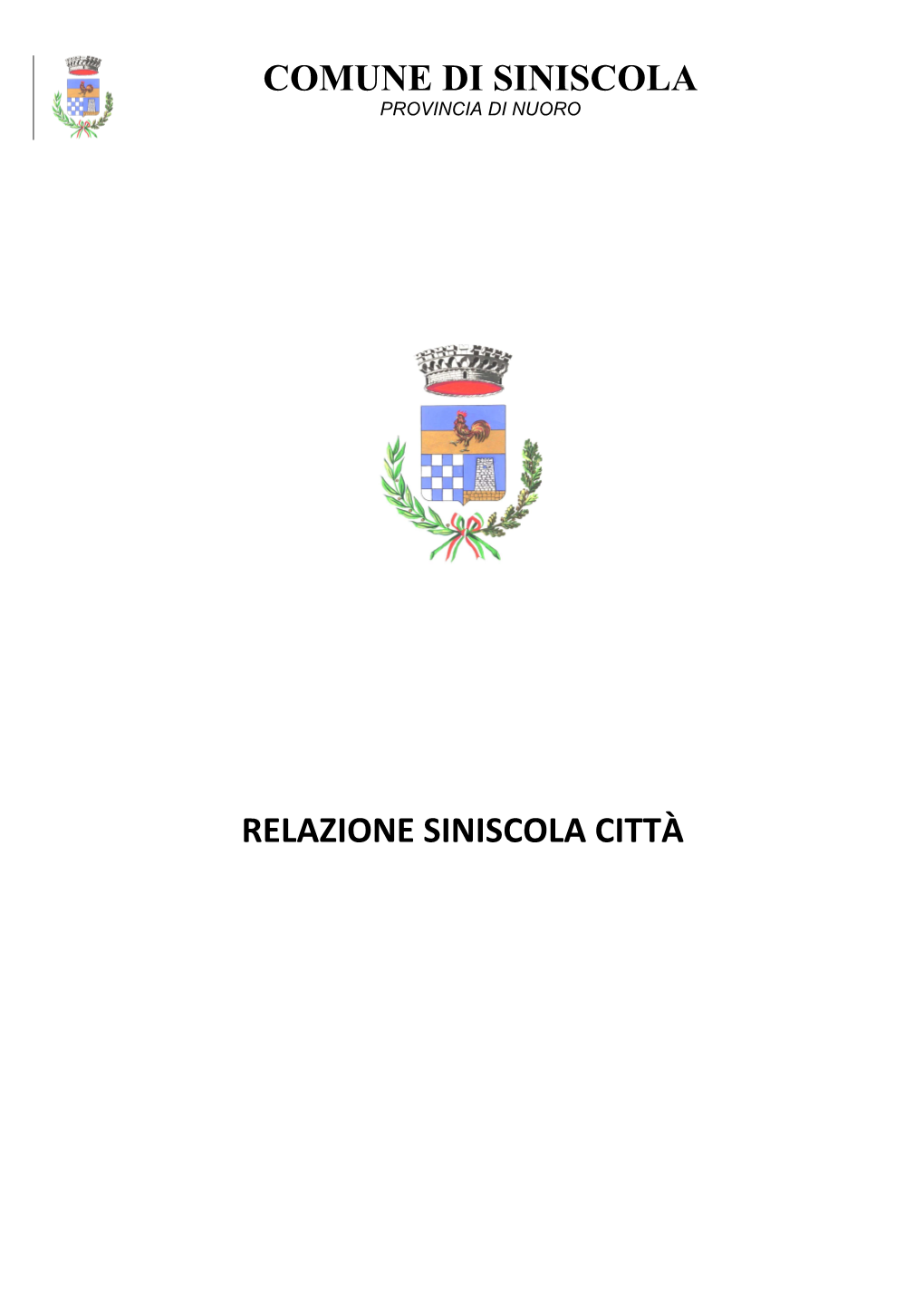 Relazione Città Ct. Int.