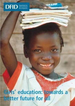 Girls' Education Initiative in Western and Central Africa