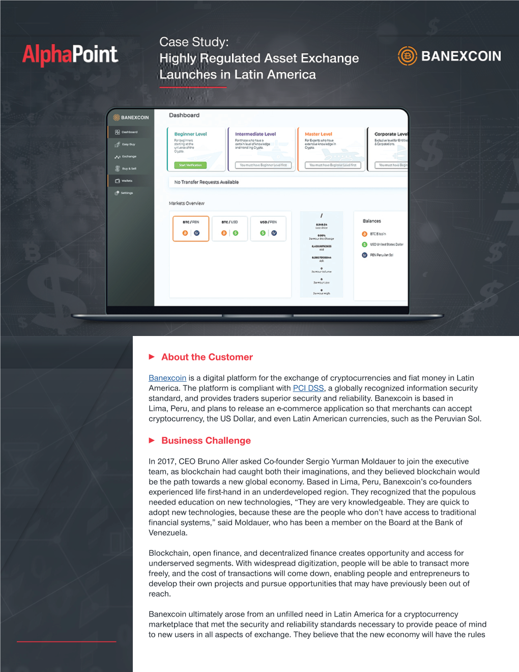 About the Customer Business Challenge