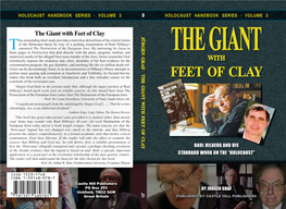 Feet of Clay of Ffeet O Holocaust Handbook Series Series Handbook Hholocaust