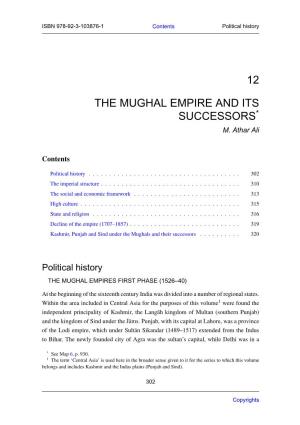 12 the Mughal Empire and Its Successors