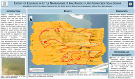 Extent of Eelgrass in Little Narragansett Bay, Rhode Island Using Side Scan Sonar Nina Musco Ecsu, Dr