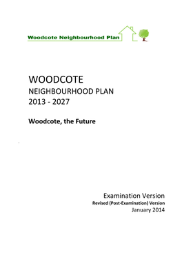 Woodcote Neighbourhood Plan 2013 - 2027