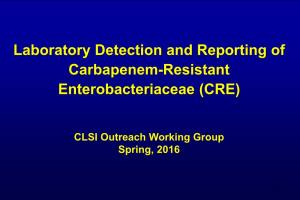 Effective Reporting of Antimicrobial Susceptibility Test Results