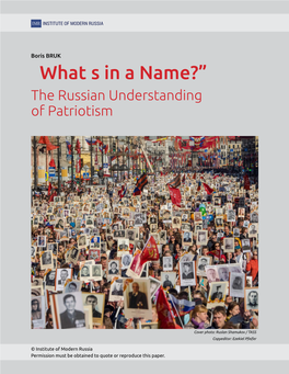 “What's in a Name?”