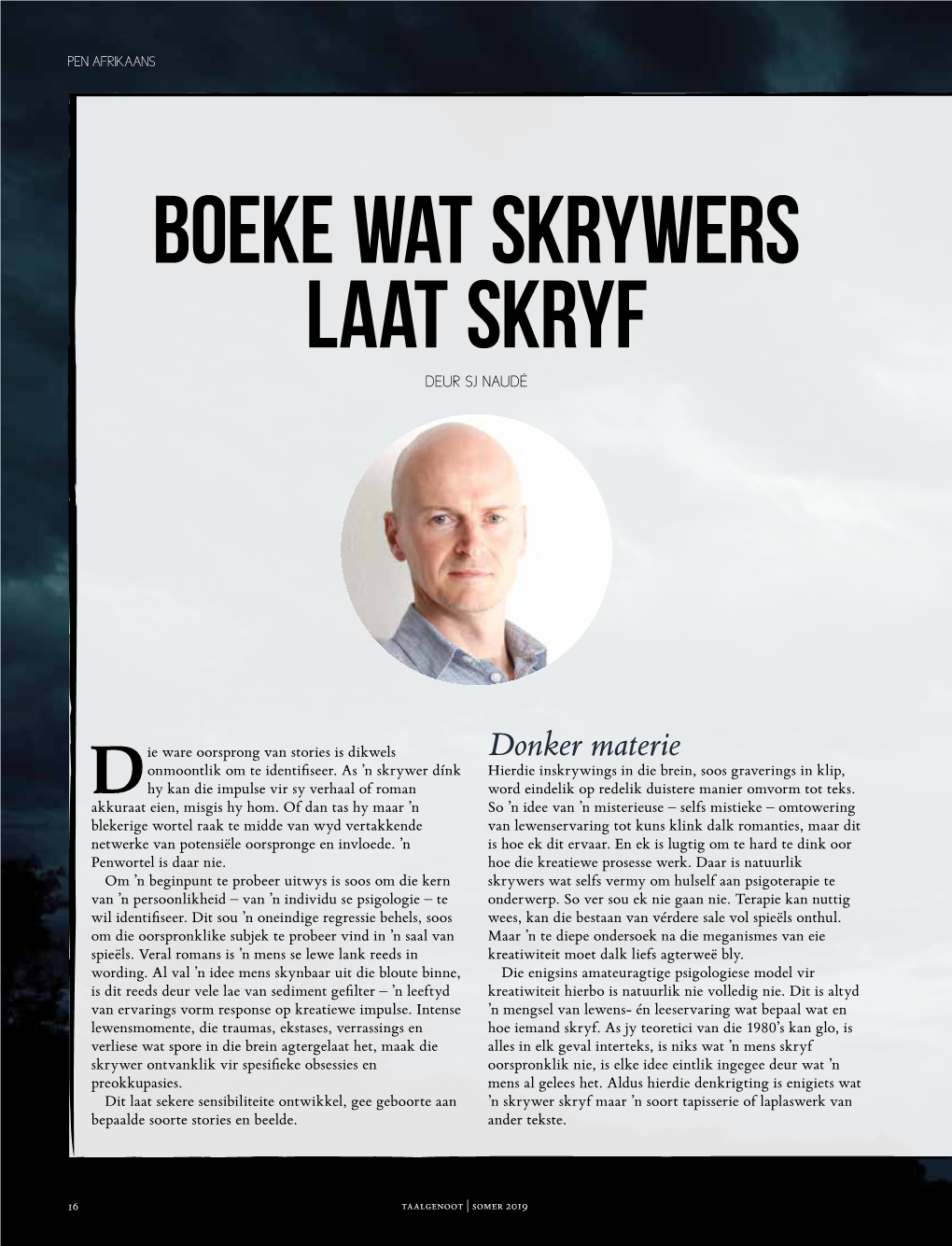 Boeke Wat Skrywers Laat Skryf DEUR SJ NAUDÉ