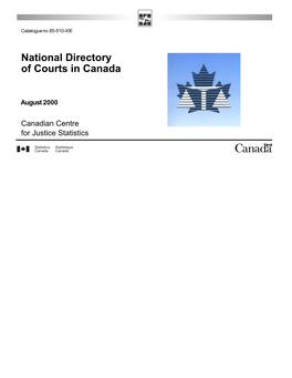National Directory of Courts in Canada