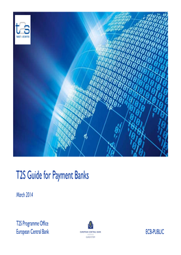 T2S Guide for Payment Banks