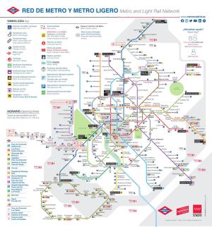 Plano Del Metro De Madrid