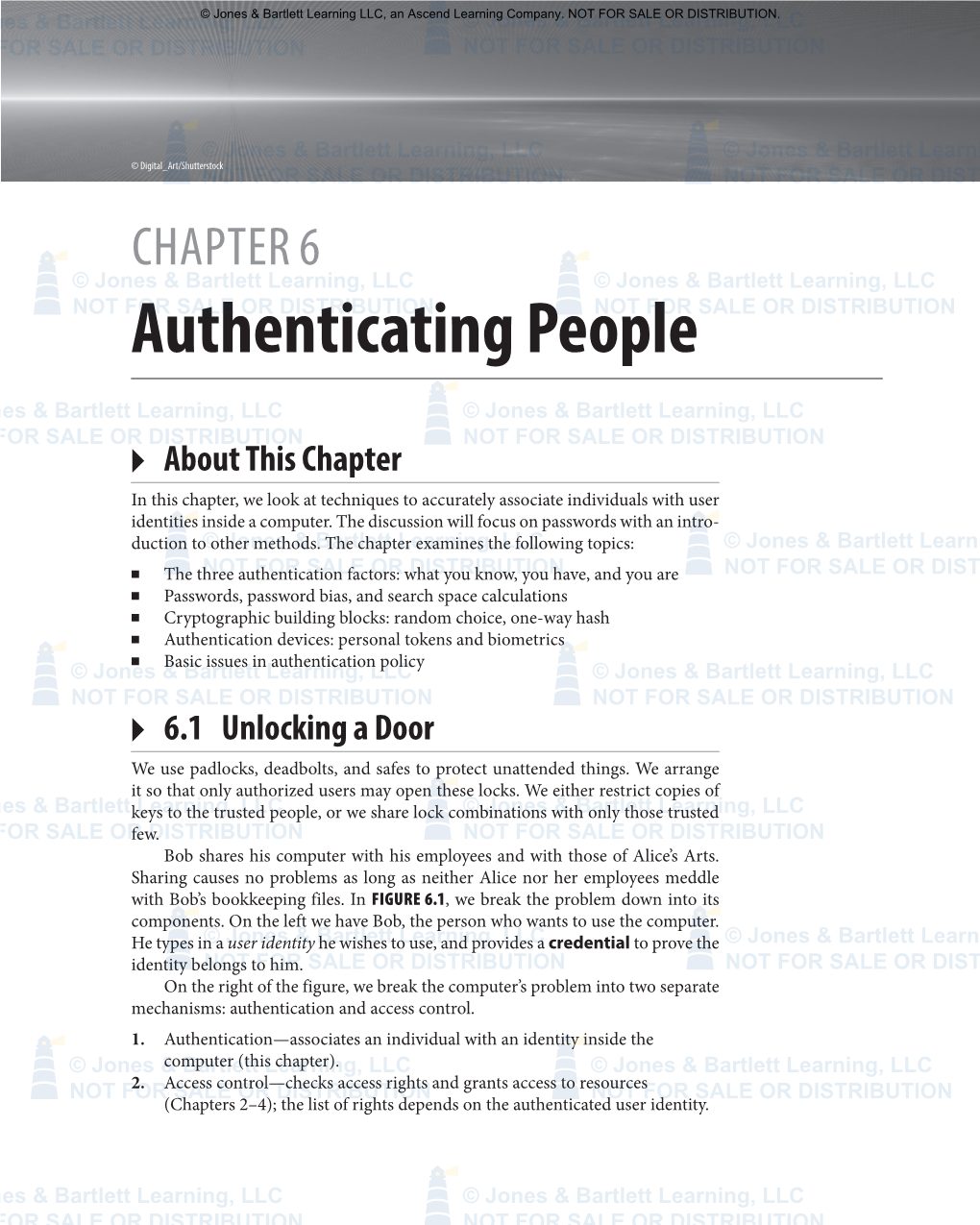 Authenticating People