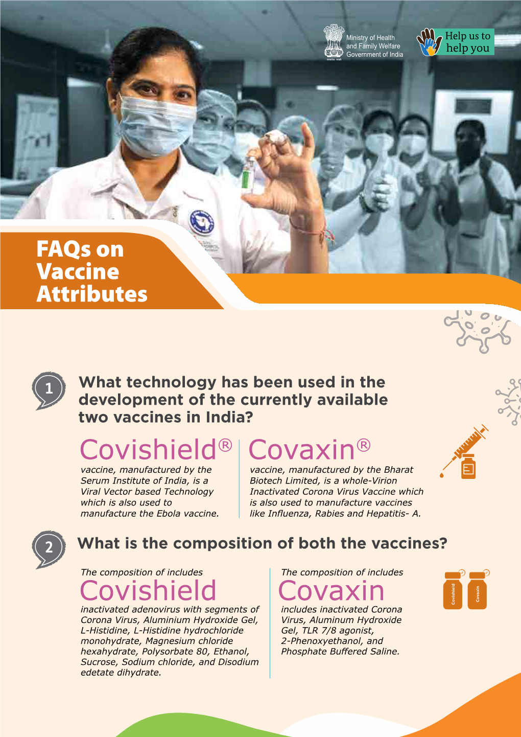 Faqs on Vaccine Attributes