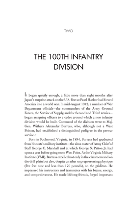 The 100Th Infantry Division