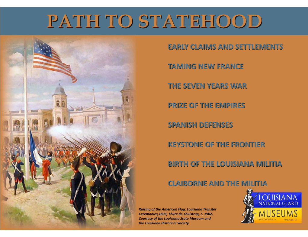 Path to Statehood