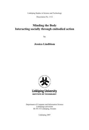 Minding the Body Interacting Socially Through Embodied Action