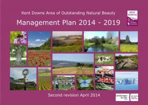 Kent Downs AONB Management Plan 2014-2019