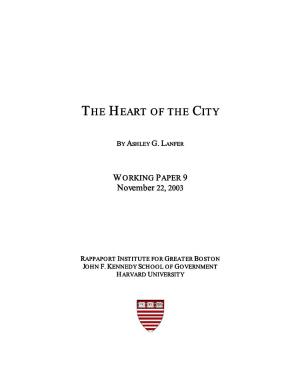 Heart of the City Final Report
