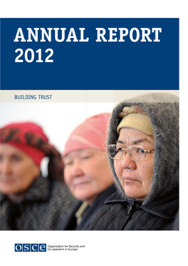 Annual Report 2012 5 Message from the Secretary General