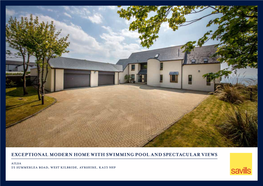 Exceptional Modern Home with Swimming Pool and Spectacular Views Ailsa 25 Summerlea Road, West Kilbride, Ayrshire, Ka23 9Hp