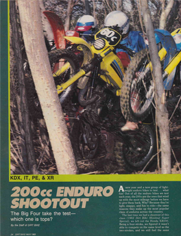 1983 200 Enduro Shootout