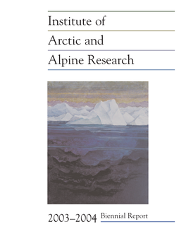 Institute of Arctic and Alpine Research