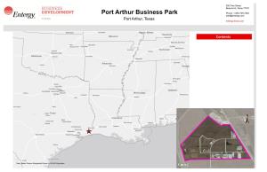 Port Arthur Business Park Txed@Entergy.Com
