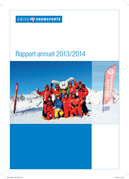 Rapport Annuel 2013 / 2014