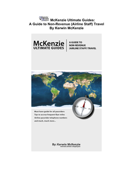 Non-Revenue (Airline Staff) Travel by Kerwin Mckenzie